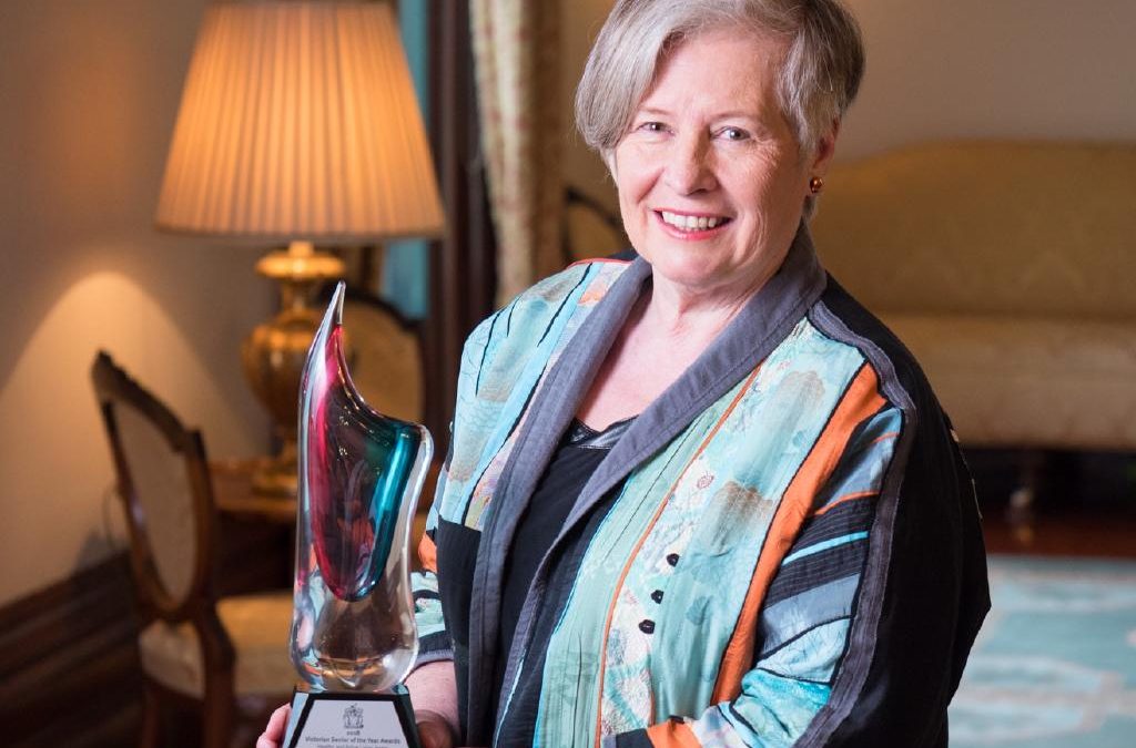 Robin Gale-Baker awarded Victorian Senior of the Year 2018