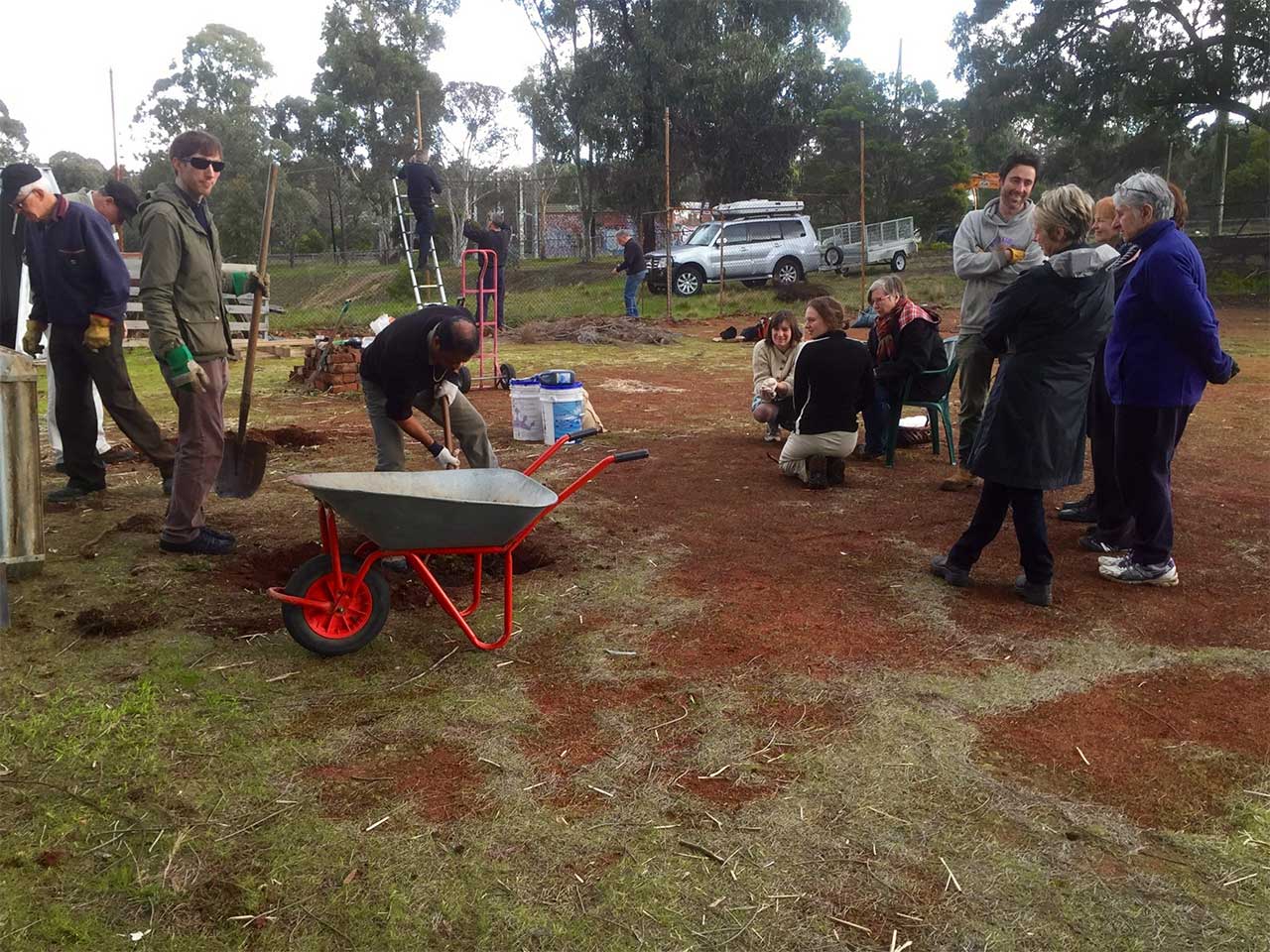 Macleod Organic Community Garden before it all started