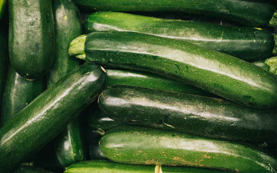 a glut of zucchini or courgette