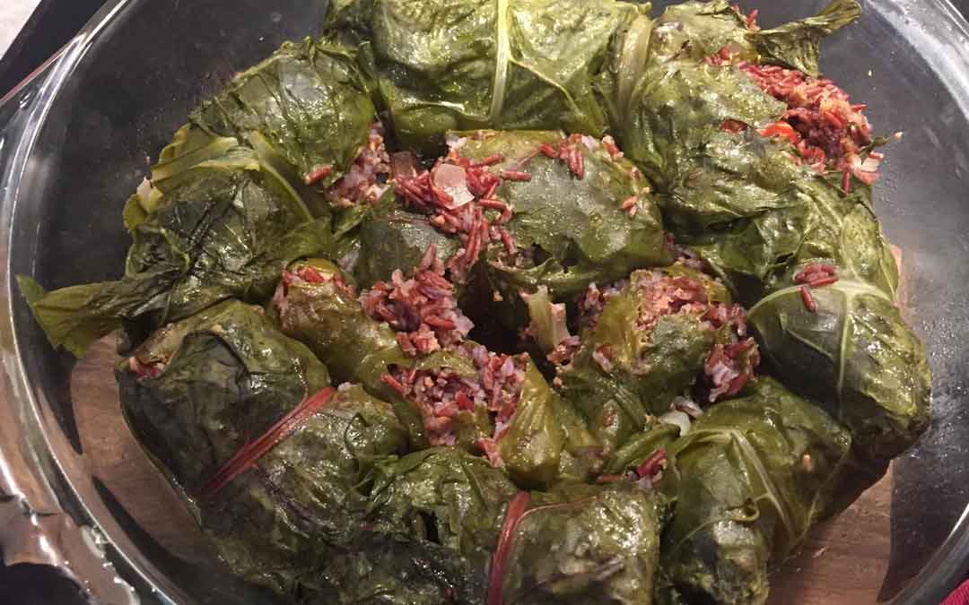 Silverbeet Dolmas