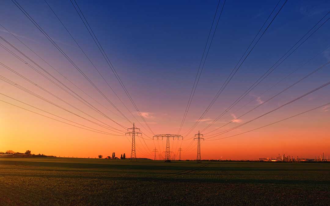 electricity pylons