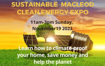 Switch and Save – check out the Sustainable Macleod Clean Energy Expo