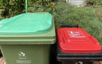 No animal faeces, nappies and hygiene pads in the green bin!