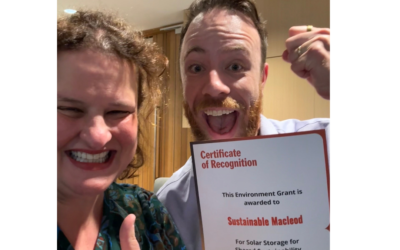 Grant provides more off-grid power!